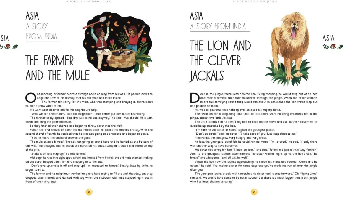A World Full of Animal Stories | 50 favourite animal folk tales, myths and legends