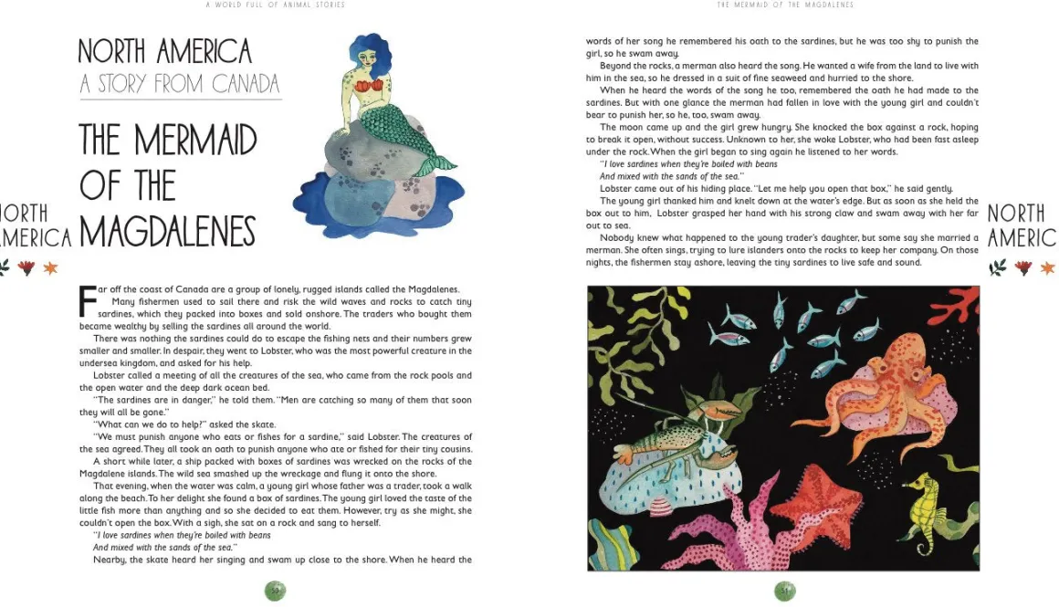A World Full of Animal Stories | 50 favourite animal folk tales, myths and legends