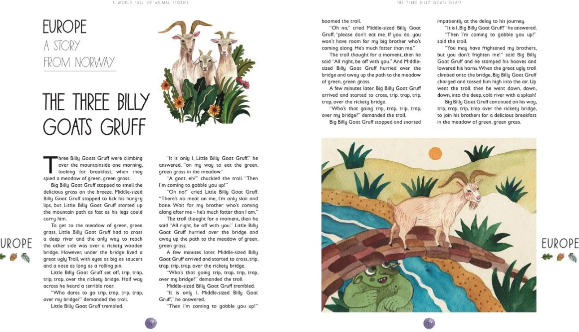 A World Full of Animal Stories | 50 favourite animal folk tales, myths and legends