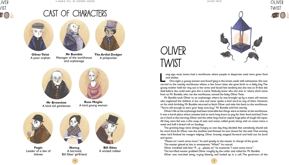 A World Full of Dickens Stories | 8 best-loved classic tales retold for children