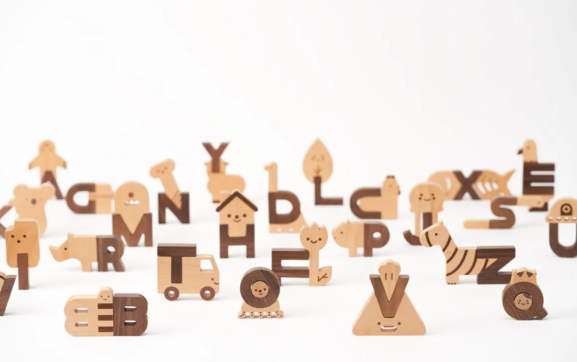Alphabet Play Blocks Set