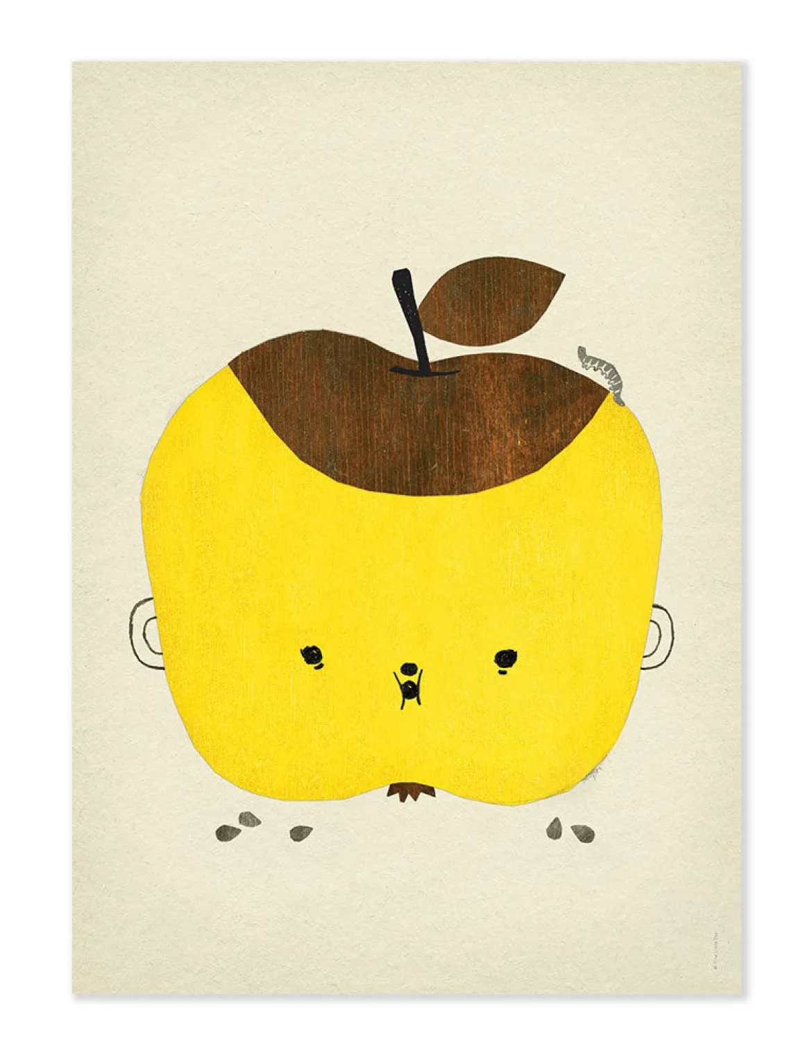Apple Papple Poster by Fine Little Day