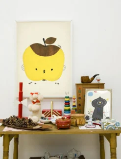 Apple Papple Poster by Fine Little Day