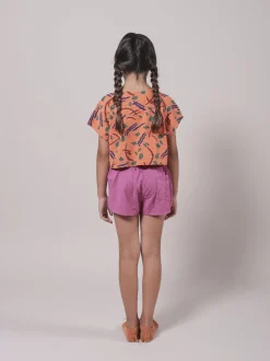 B C Squared Woven Short