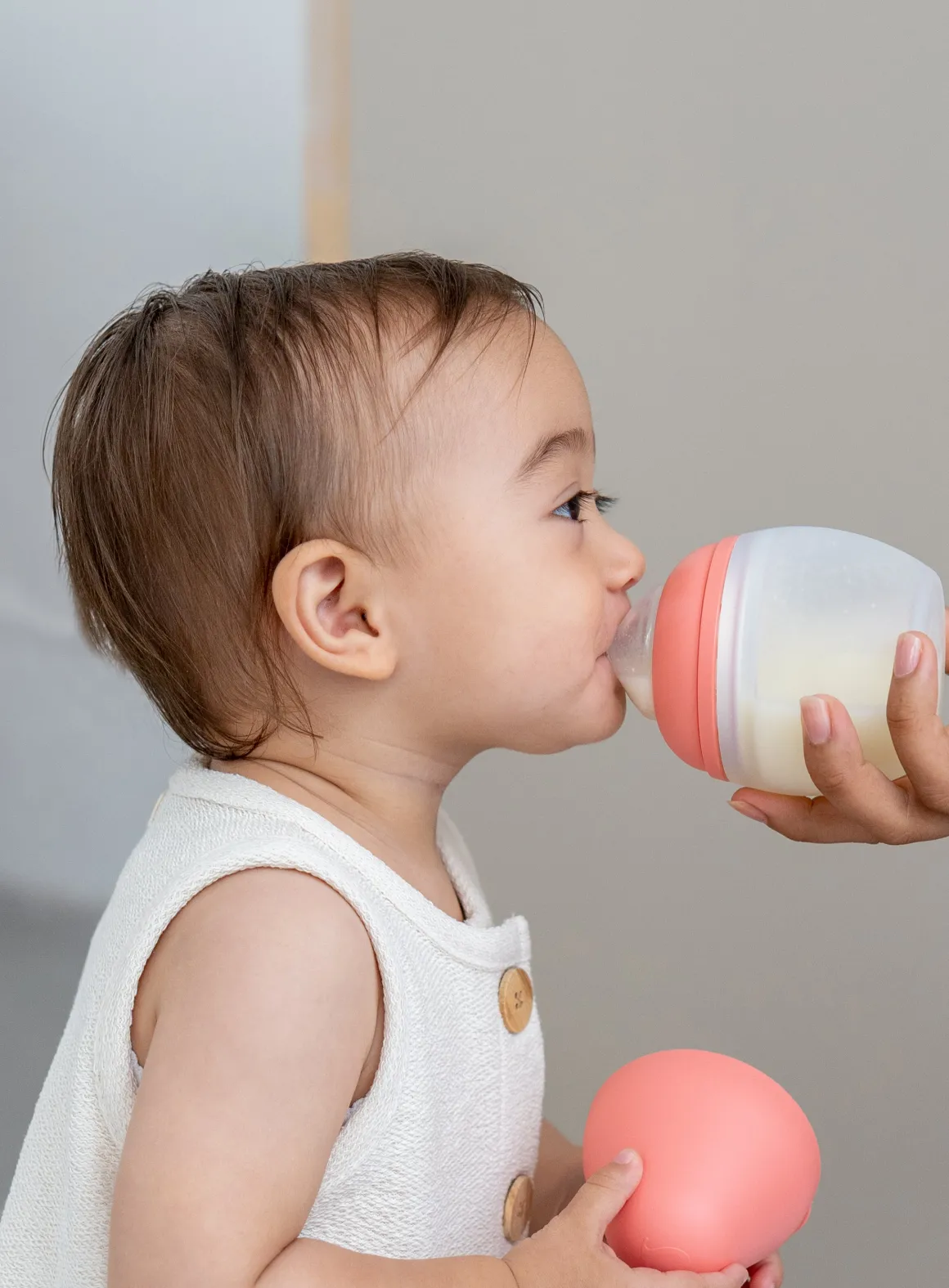 Baby Bottle 240ml Medium Flow | Summer Coral