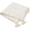 Baby Quilt with Tassels | Cherry