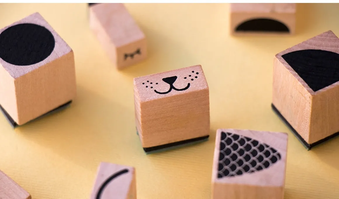 Bam! Animals Stamps Set