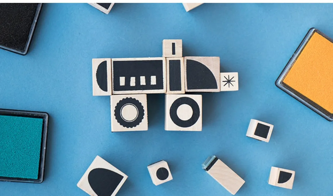 Bam! Transports Stamps Set