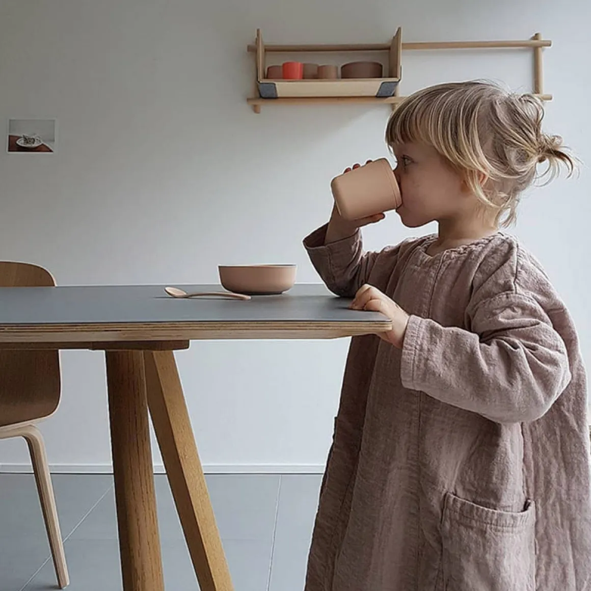 Bamboo Baby Feeding Set | Blush