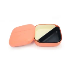 Bamboo Square Bento Lunch Box | Coral