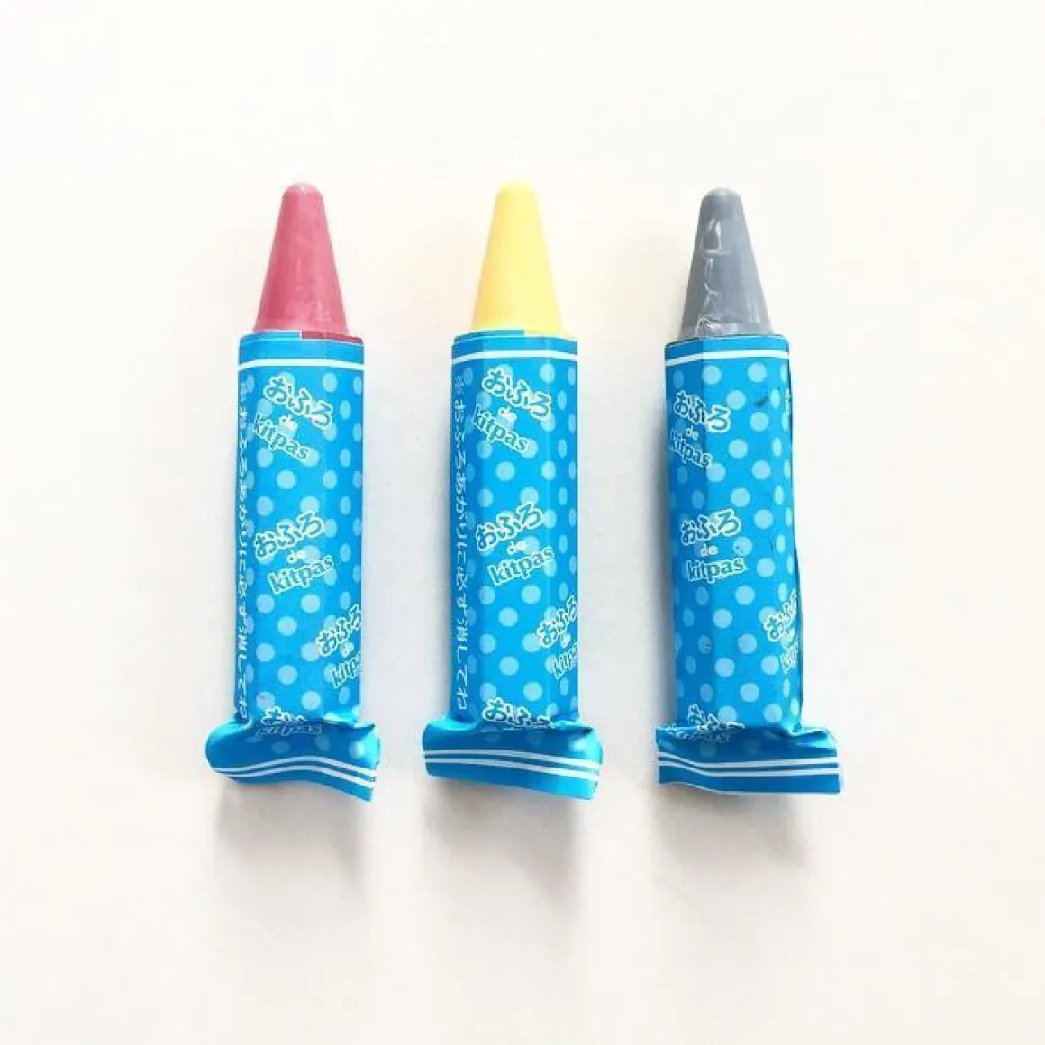 Bath Markers - set of 3 colours | Red, Yellow, Grey by Kitpas