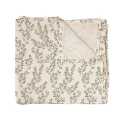 Bay Leaves Print Muslin Swaddle Blanket