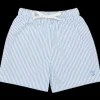 BIARRITZ Seersucker Swim Shorts | Slate