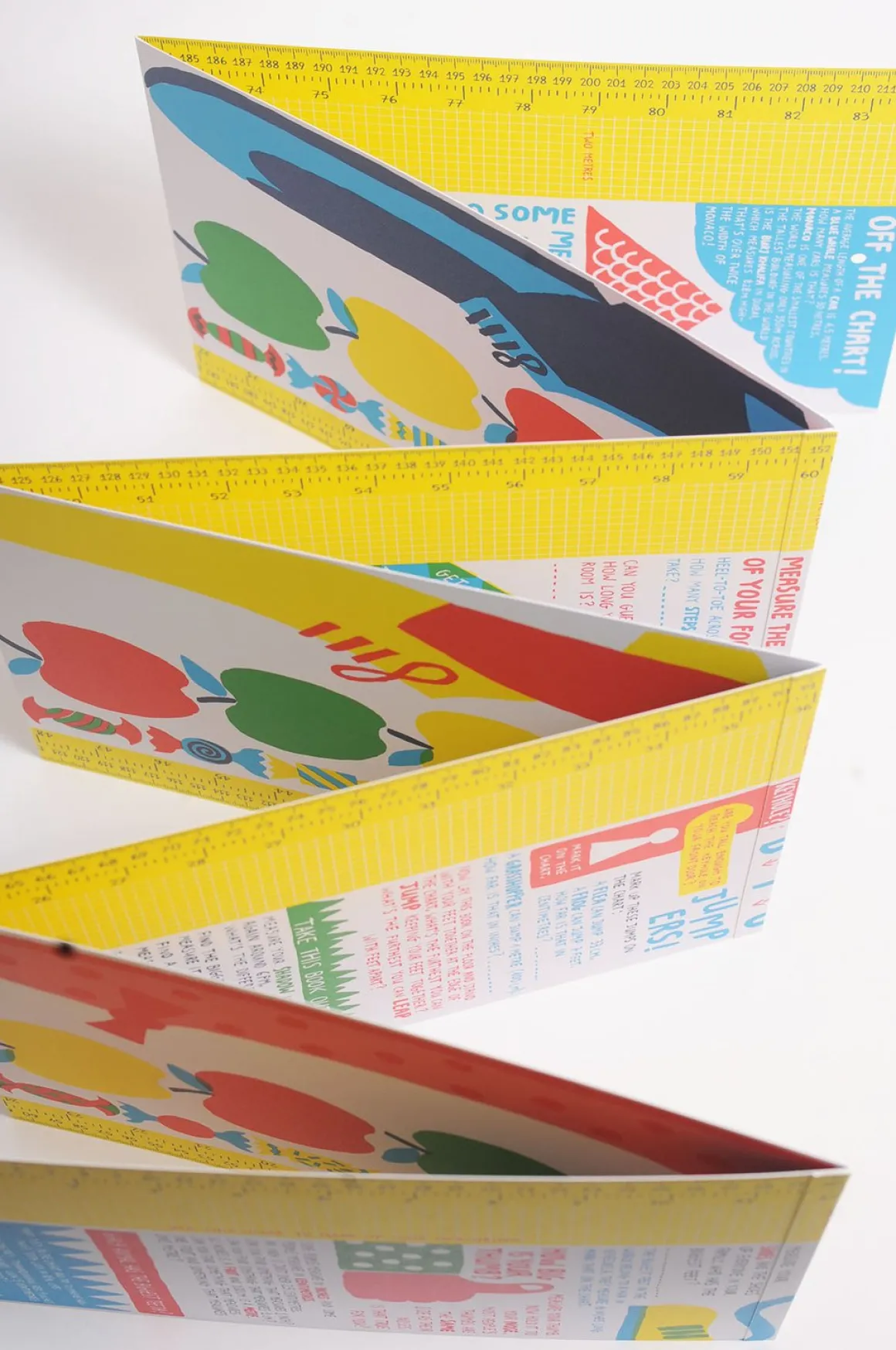 Bigger - A Foldout Measuring Activity Book