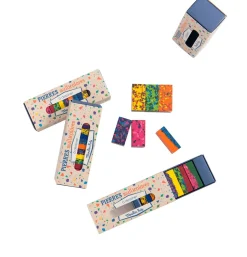 Box of 6 Multi Coloured Crayon Blocks