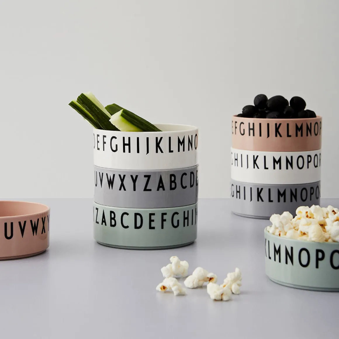 Breakfast. Dinner. Lunch in Green by Design Letters
