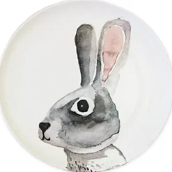 Bunny Bamboo Plate