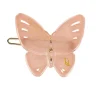 Butterfly Hair Clip in Pink by Bon Dep
