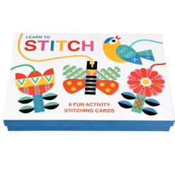 Cardboard Learn To Stitch Activity - Lacing Cards