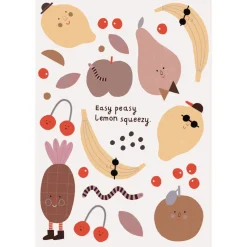 Cheeky Fruits Tattoo Set