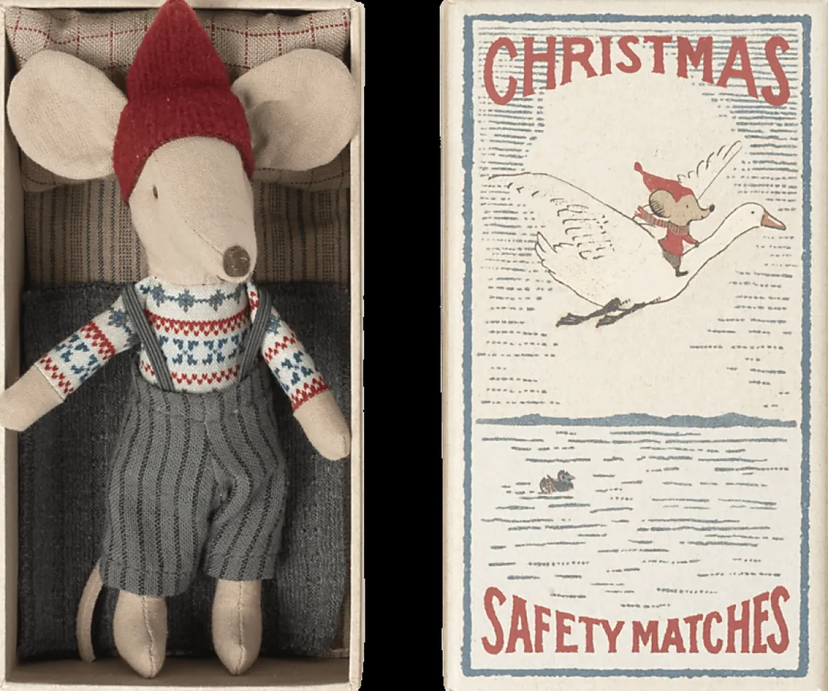 Christmas Mouse in Matchbox - Big Brother