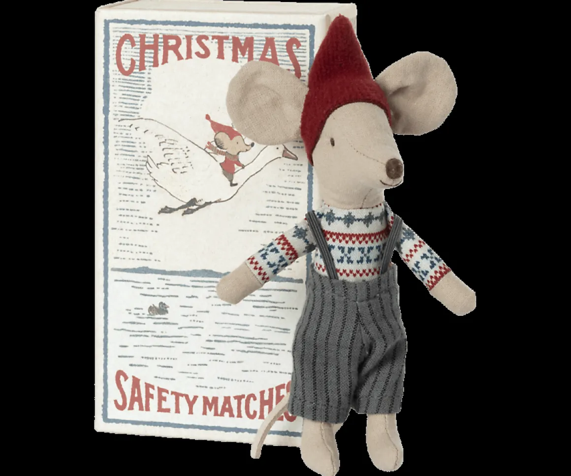 Christmas Mouse in Matchbox - Big Brother