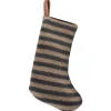 Christmas Stocking | Petrol/Sand