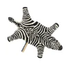 Chubby Zebra Wool Rug small