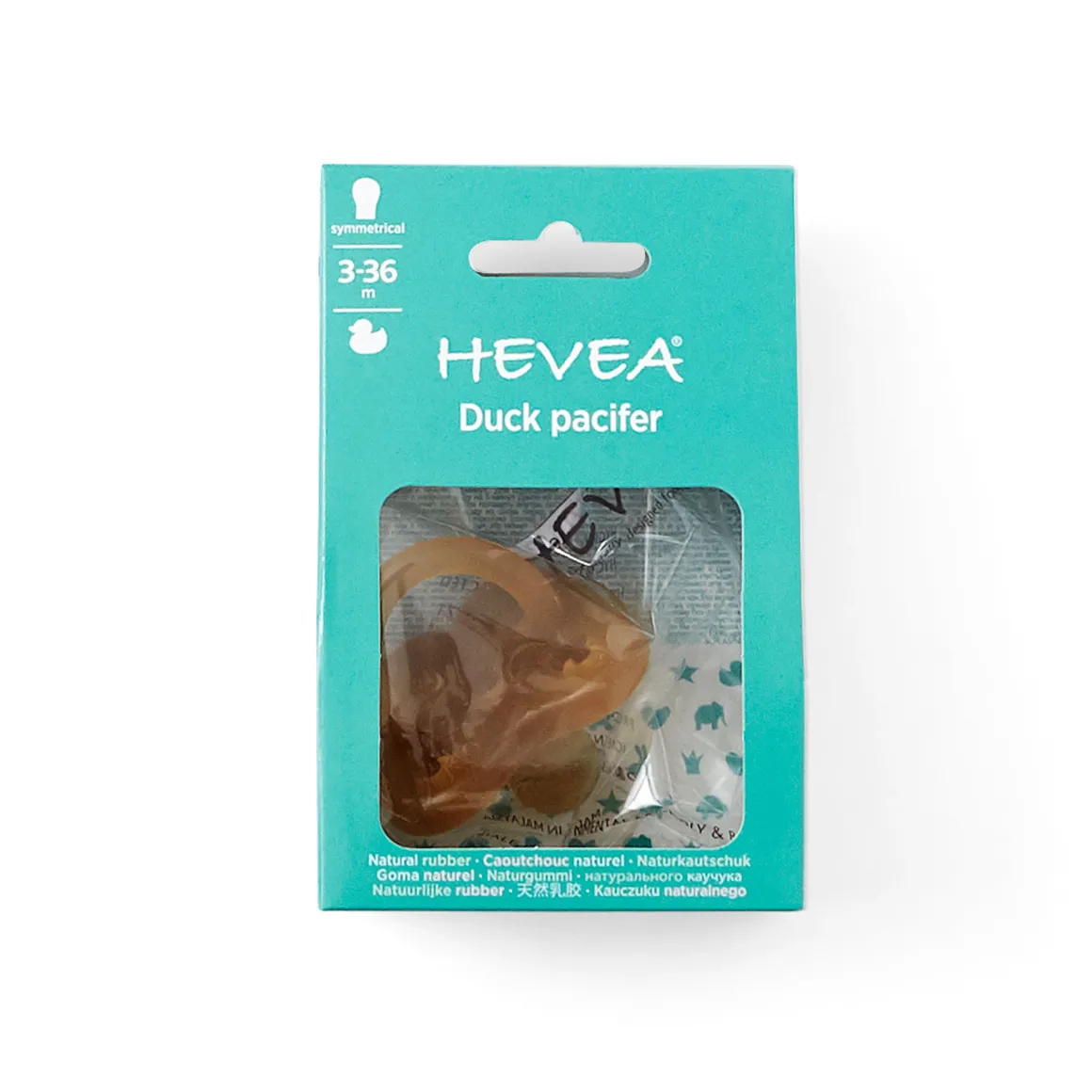 Classic Pacifier 3-36 mth - Symmetrical in Natural