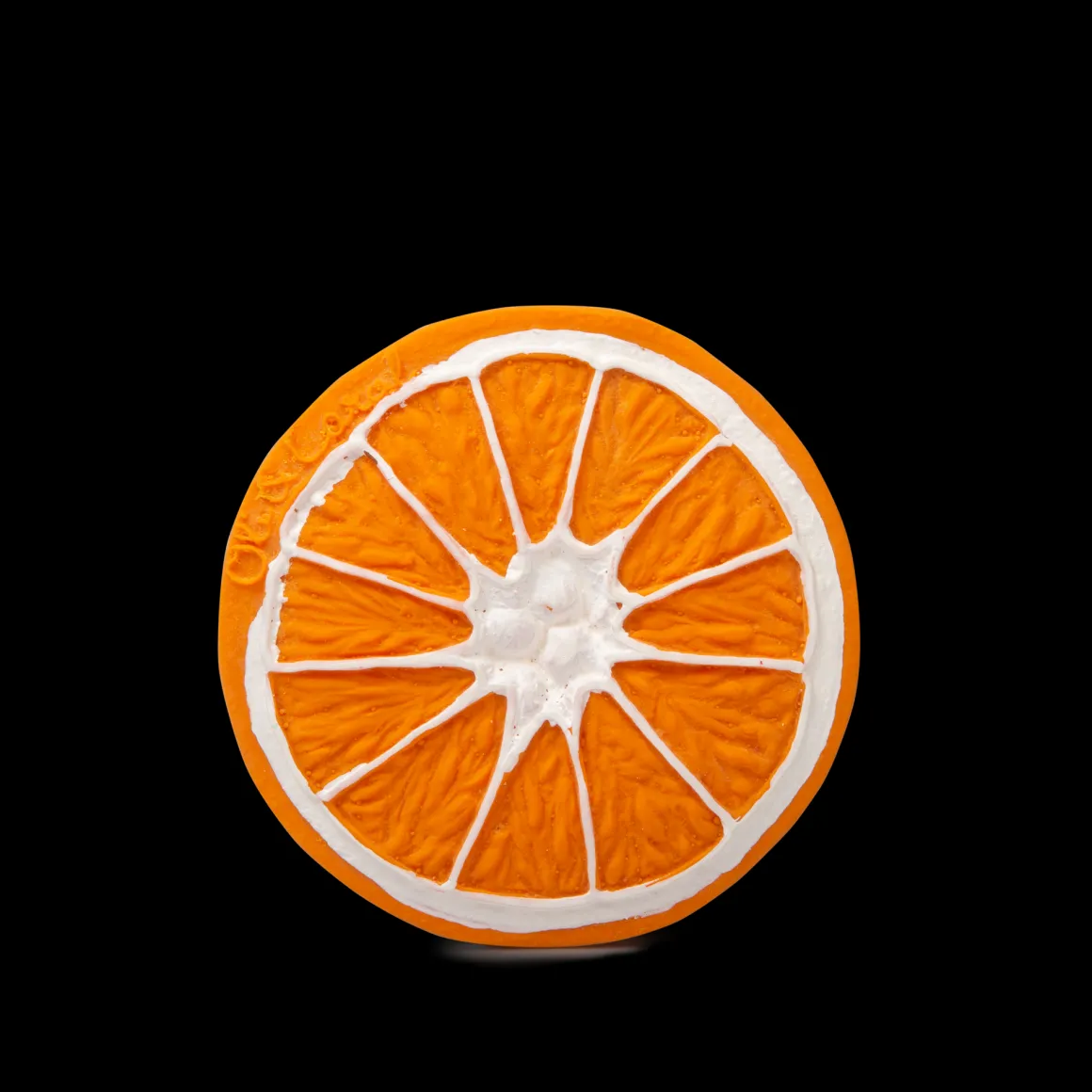 Clementino the Orange 100% Natural Rubber Teether by Oli & Carol