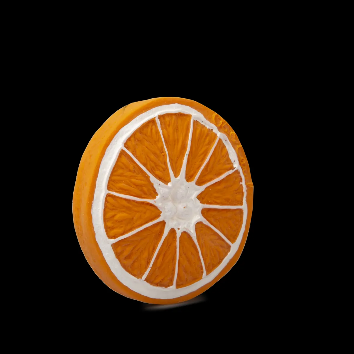 Clementino the Orange 100% Natural Rubber Teether by Oli & Carol