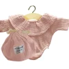 Colette Double Gauze Cotton Bodysuit | Soft Pink for Minikane x Gordis Dolls
