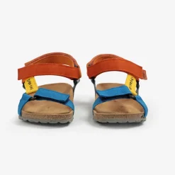 Colour Block Straps Sandals