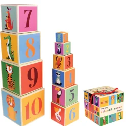 Colourful Creatures Stacking Blocks