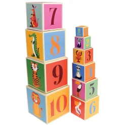 Colourful Creatures Stacking Blocks