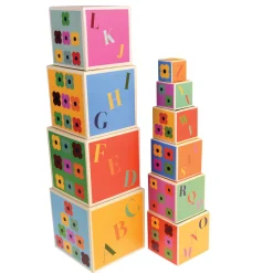 Colourful Creatures Stacking Blocks