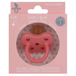 Colourful Pacifier 3-36 mth - Orthodontic in Coral