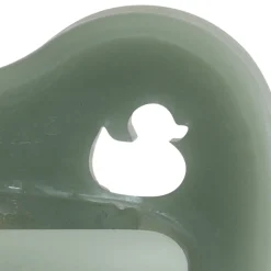 Colourful Pacifier 0-3 mth - Round in Moss Green