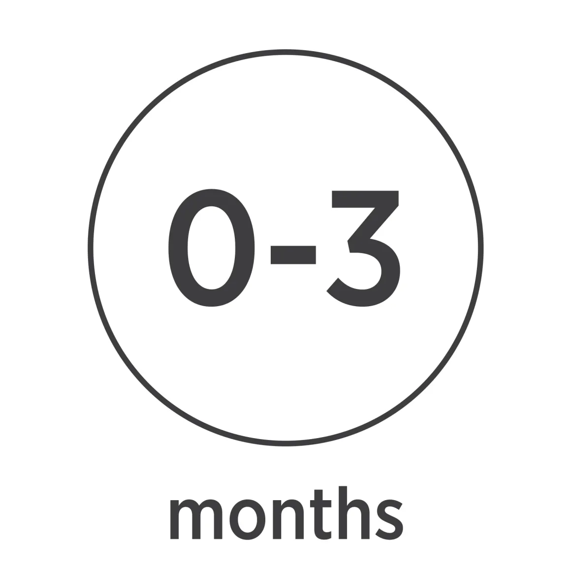 Colourful Pacifier 0-3 mth - Round in Moss Green