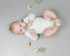 Colourful Pacifier 3-36 mth - Orthodontic in Gorgeous Grey