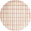 Copper Grid Bamboo Plate