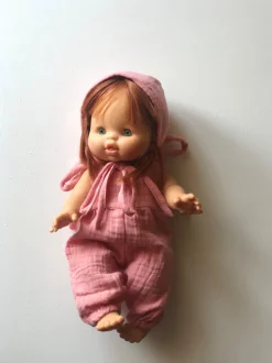 Cotton Gauze Bodysuit for Minikane x Gordis 34cm Dolls | Bubblegum