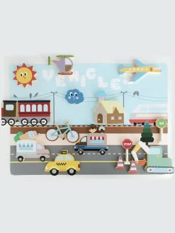 Creative Play Bath Stickers & Poster Set | Cars