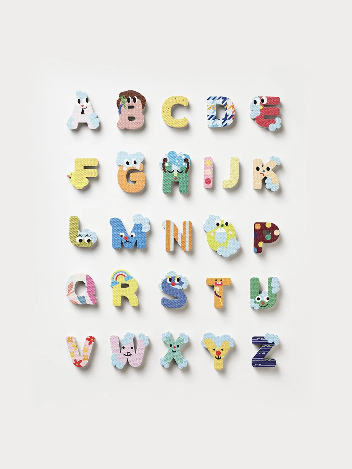 Creative Play Bath Stickers & Poster Set | Alphabet