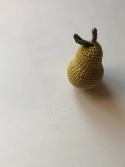 Crochet Fruit Rattle | Pear