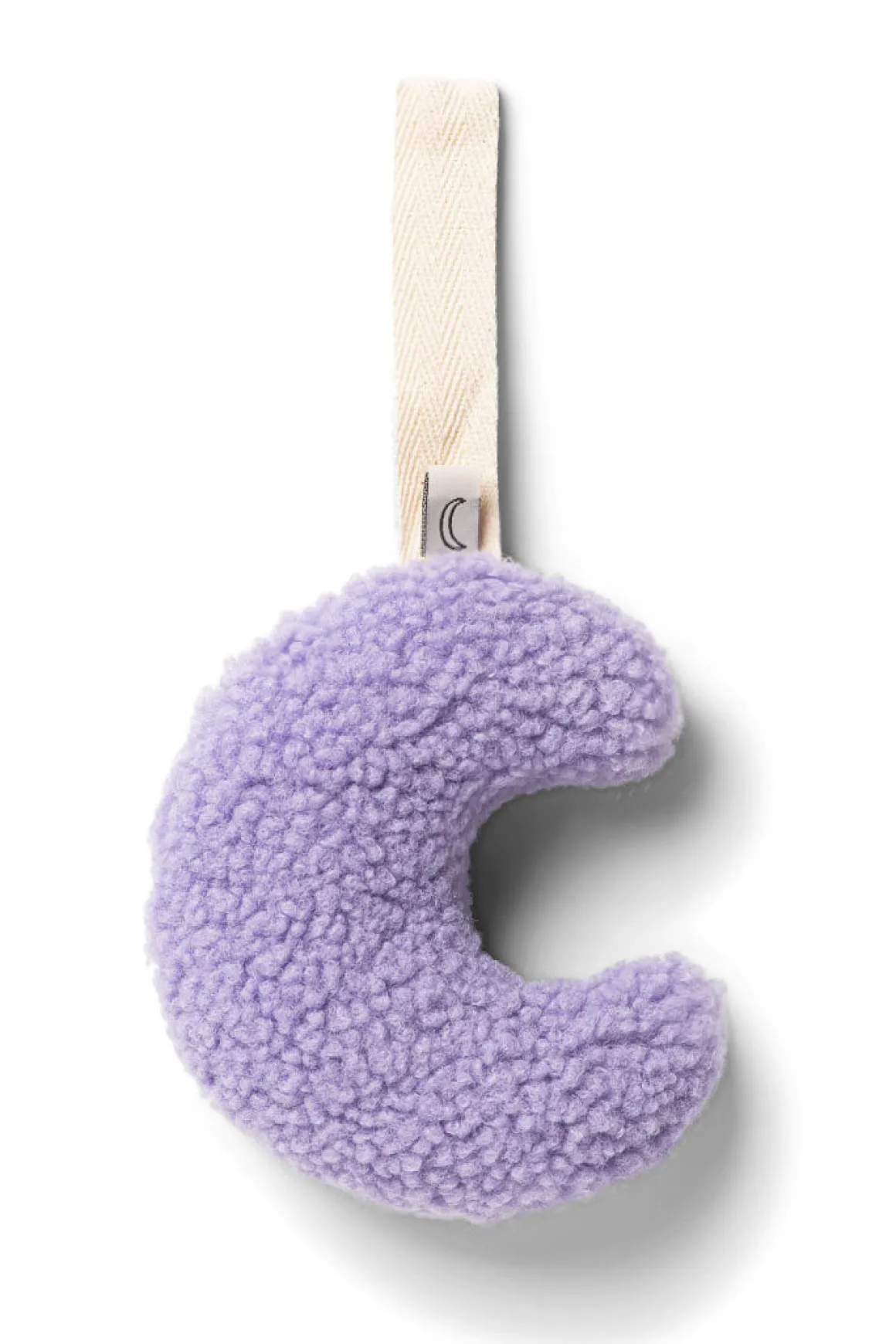 Cuddly Pacifier Holder | Teddy Purple Rain