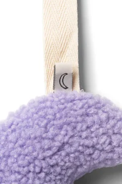 Cuddly Pacifier Holder | Teddy Purple Rain