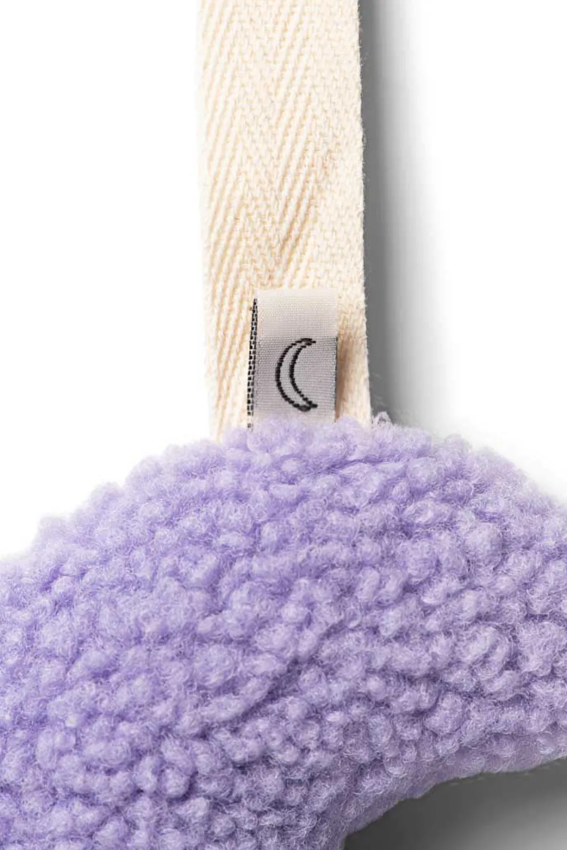 Cuddly Pacifier Holder | Teddy Purple Rain