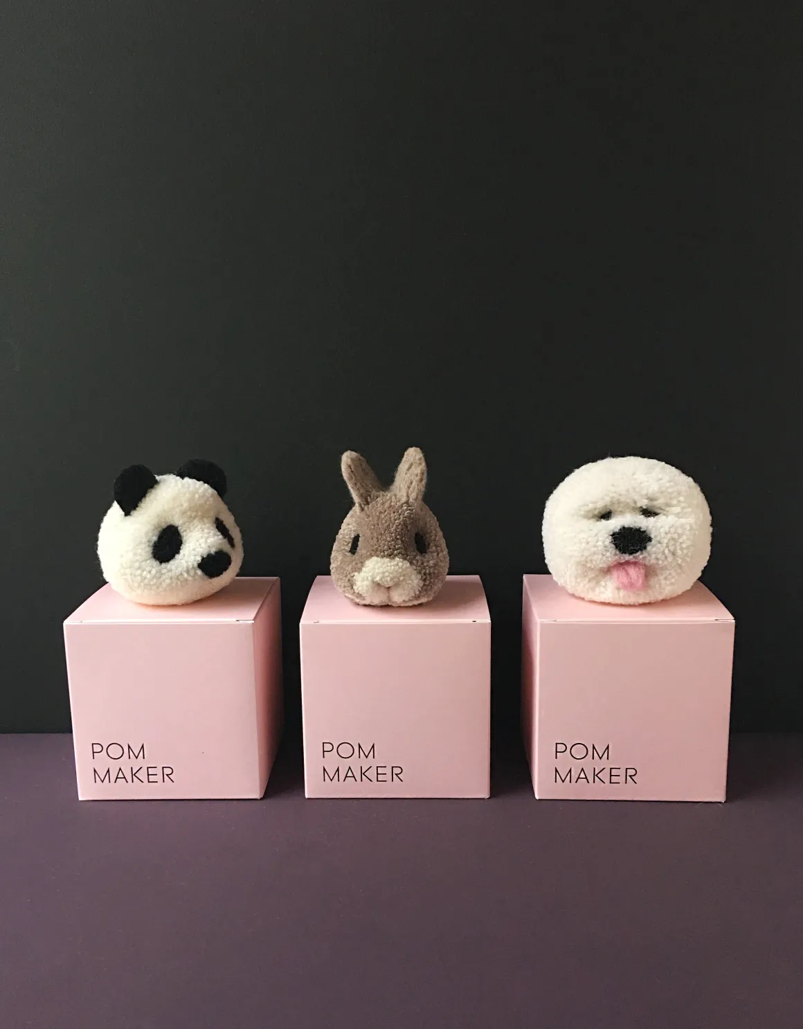 Donut Pom Maker (Medium Size) in Vanilla by Pom Maker