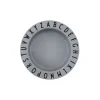 Eat & Learn Tritan Deep Plate | Grey